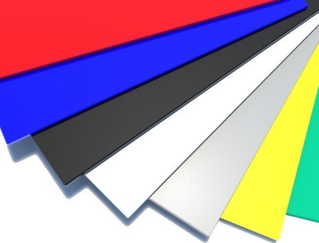 Металлический лист с полимерным покрытием